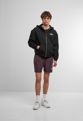 Lost Youth Sweatvest 'Responsibly Irresponsible' in Zwart