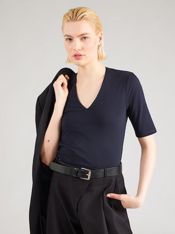 Tricou de la MORE & MORE pe albastru: față