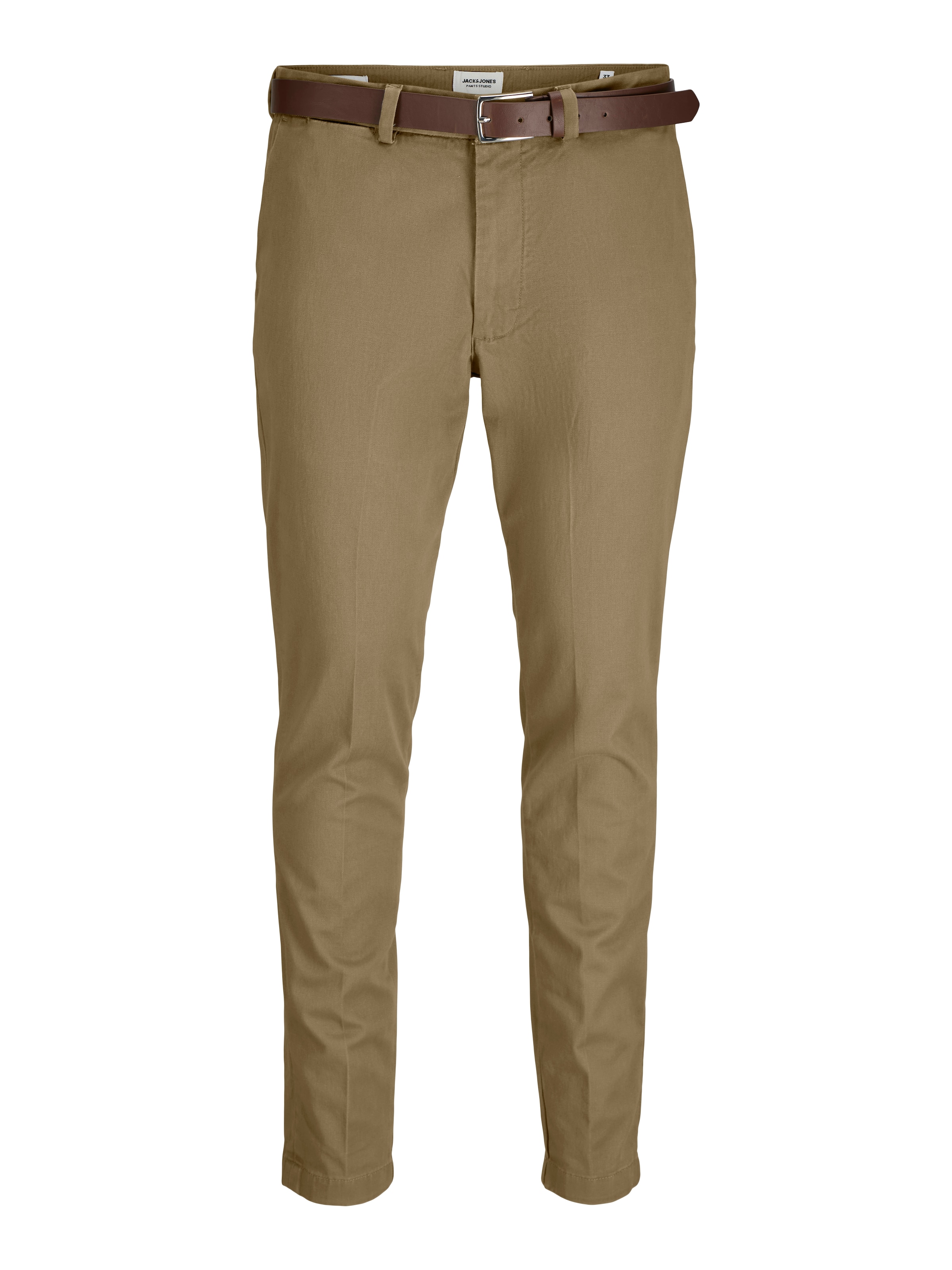 Jack & Jones Plus Slimfit Hose in Grün: Vorderseite