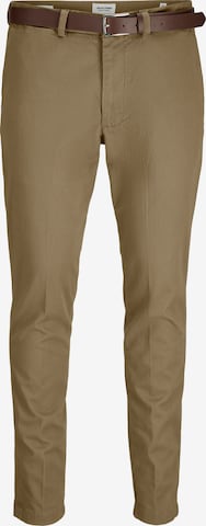 Jack & Jones Plus Slim fit Chino Pants in Green: front