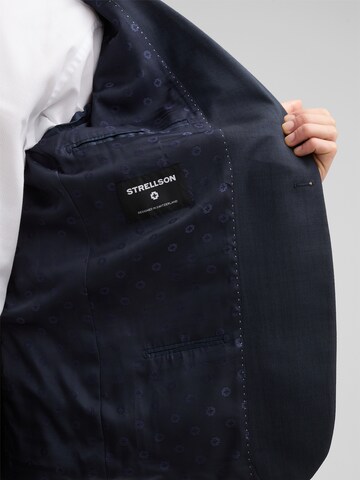 Coupe slim Veste de costume 'Amur' STRELLSON en bleu