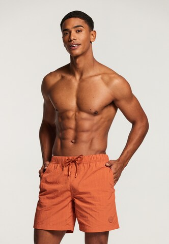 Shiwi Swimming shorts 'NICK' in Brown: front