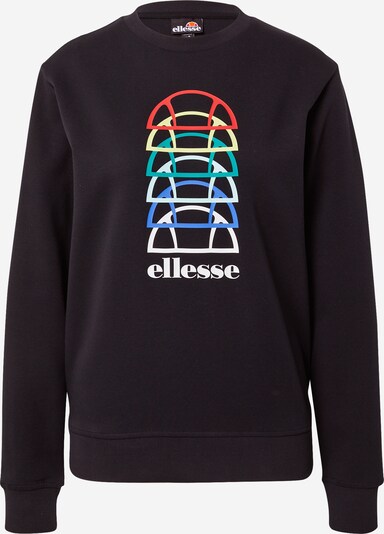 ELLESSE Sweatshirt 'Pierira' in blau / türkis / melone / schwarz / weiß, Produktansicht