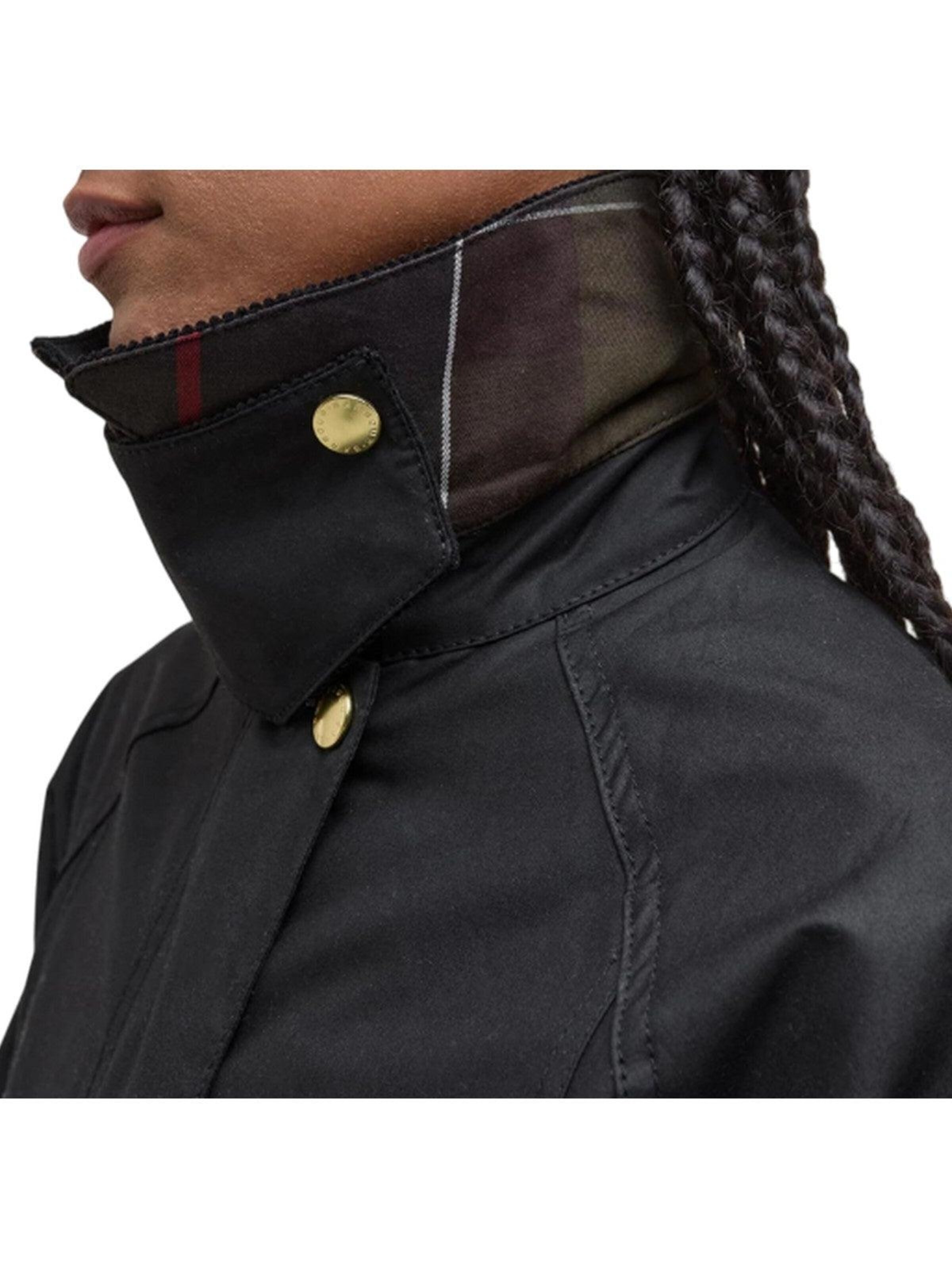 Cappotto di mezza stagione di Barbour in nero