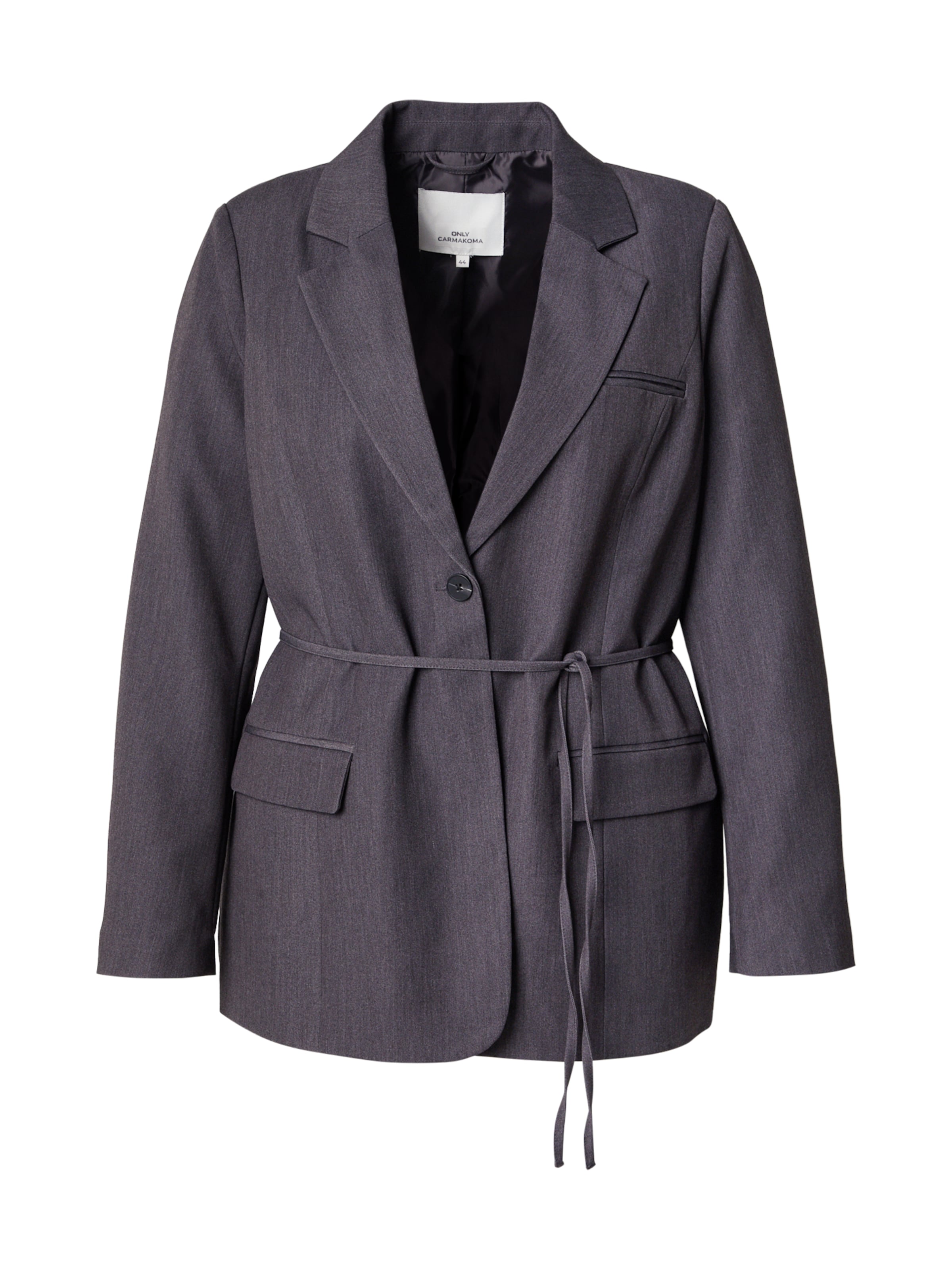 ONLY Carmakoma Blazer 'CARHATTIE' in Grey: front