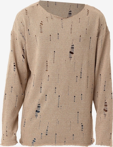 Pullover di Dandalo in bianco: frontale