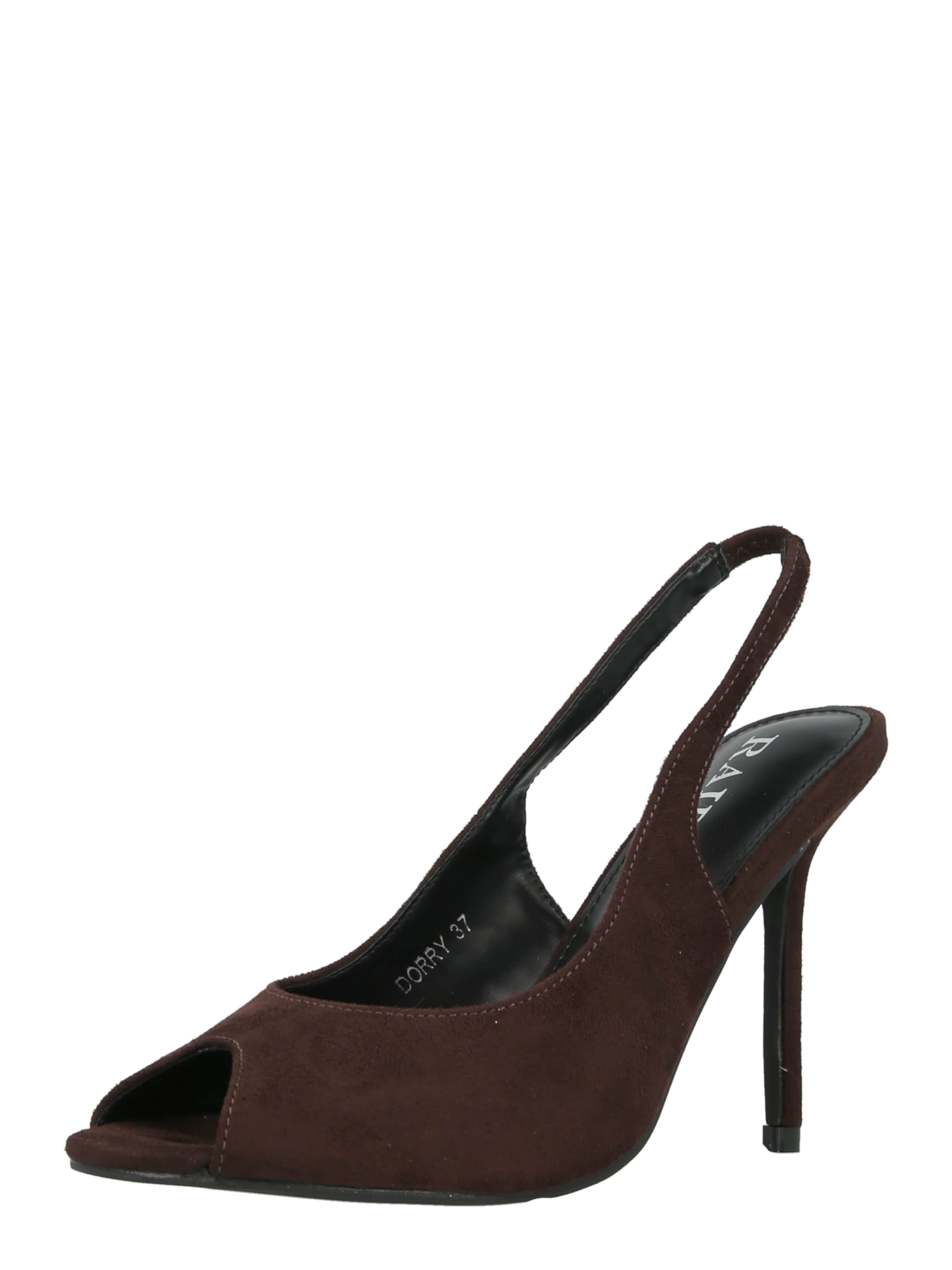 Raid Sling körömcipők 'DORRY' - barna: elől