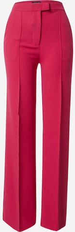Wide Leg Pantalon à plis 'Cady' Karen Millen en rose : devant