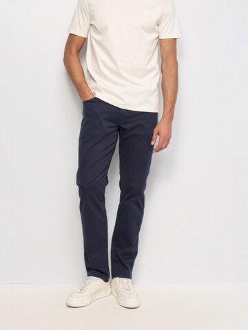Salsa Jeans Slimfit Chino in Blauw: voorkant