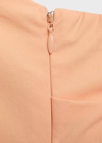 MANGO Evening Dress 'Peachy' in Orange