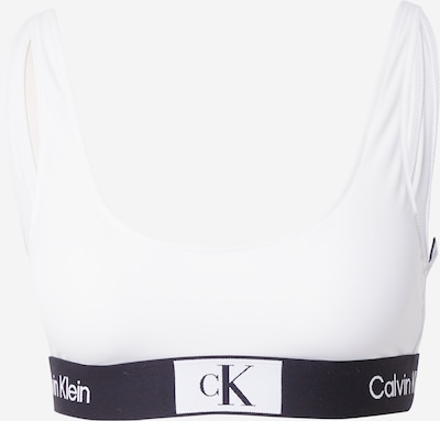 Calvin Klein Swimwear Bikinioverdel i sort / hvid, Produktvisning