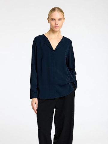 SELECTED - Blusa en azul: frente