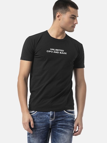 CIPO & BAXX Shirt 'CT827' in Black