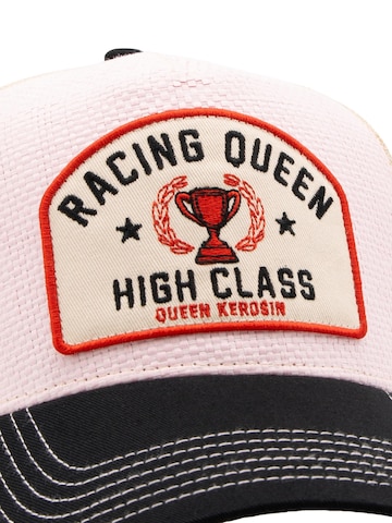 Queen Kerosin Cap 'Racing Queen' in Pink