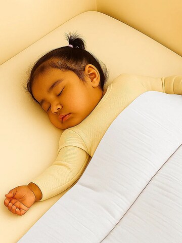 Couverture de bébé PAPATE en blanc : devant