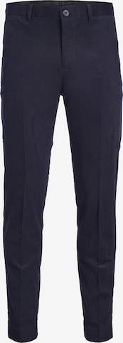 JACK & JONES Regular Trousers with creases in Blue: front