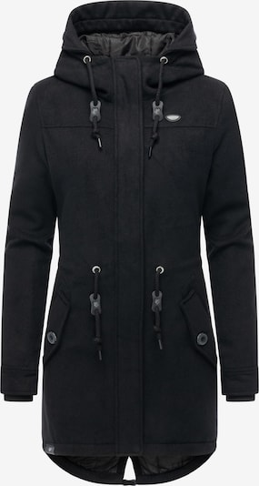 Ragwear Wintermantel 'Ellba A' in schwarz, Produktansicht