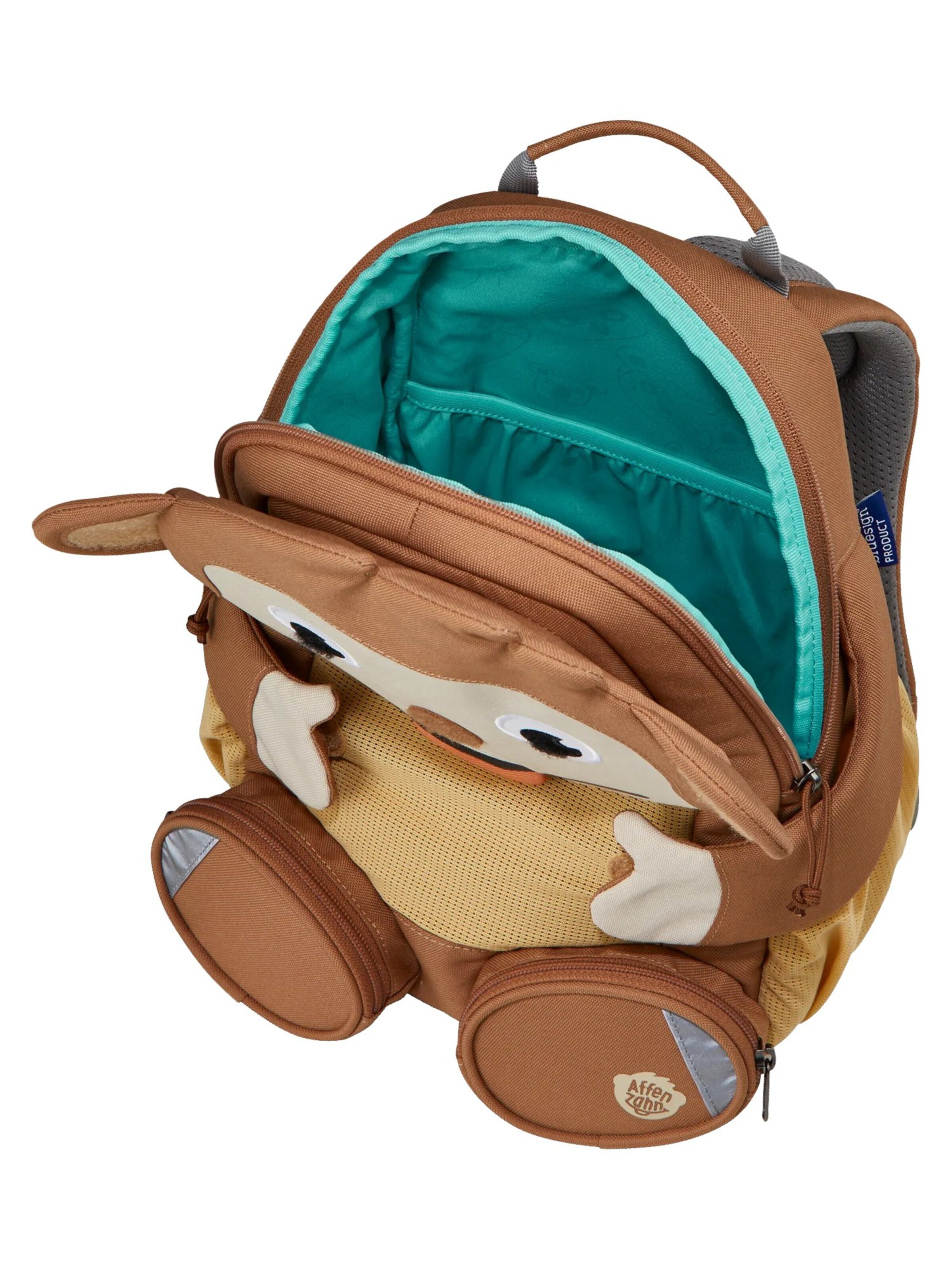 Affenzahn Backpack 'Großer Freund' in Brown