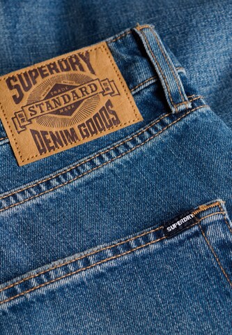 Coupe slim Jean Superdry en bleu