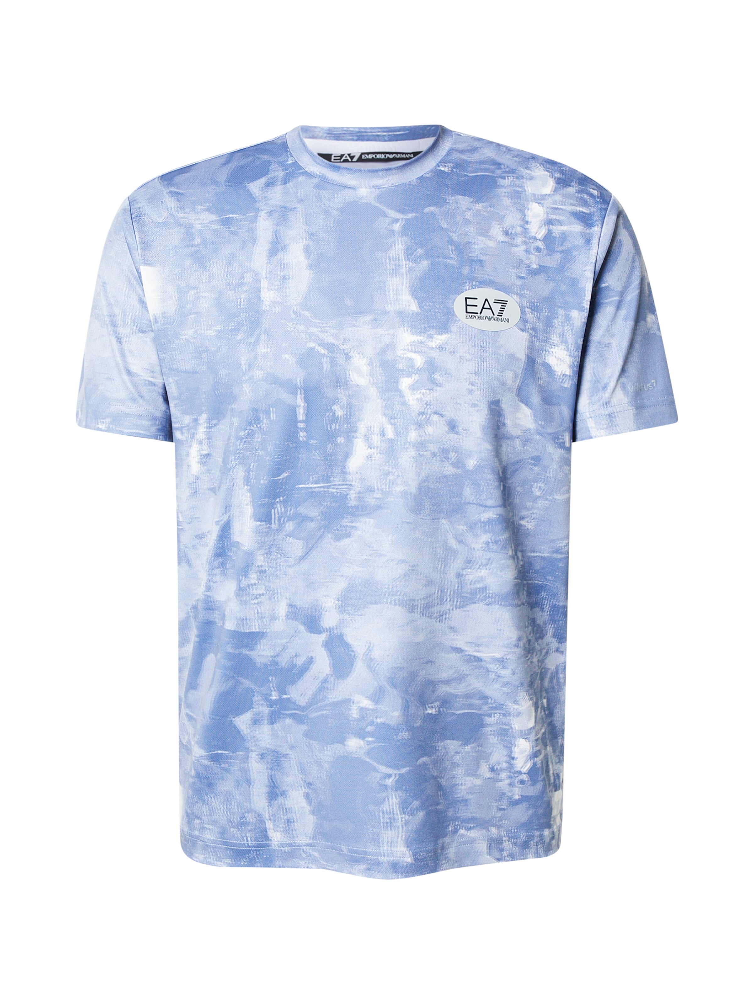 EA7 Emporio Armani Λειτουργικό μπλουζάκι σε μπλε: μπροστά