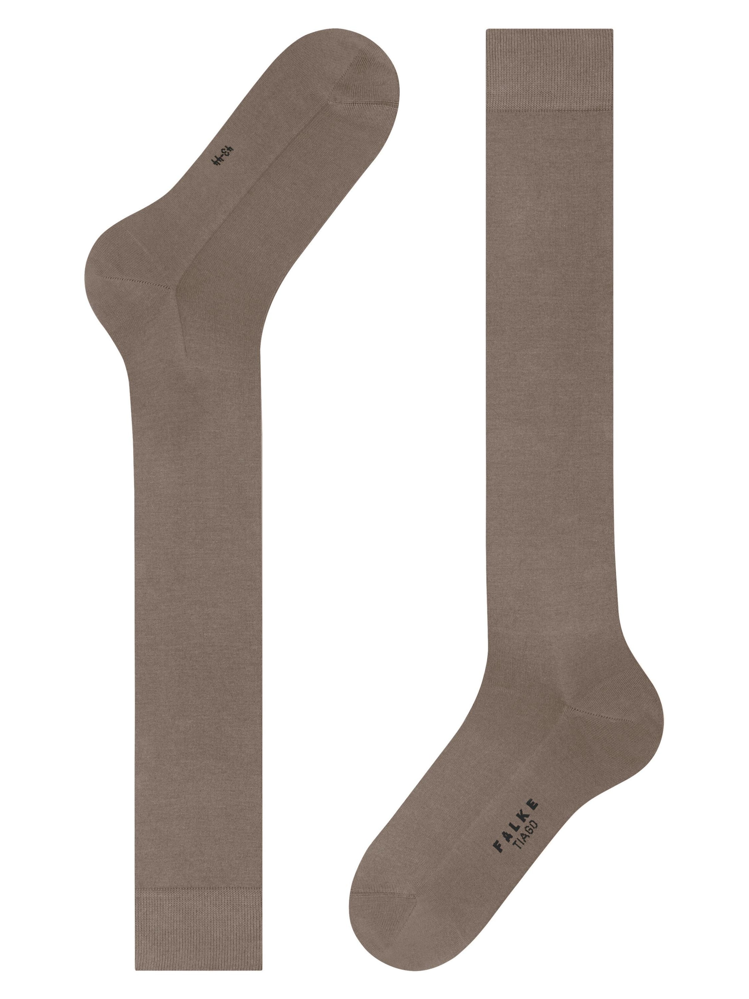 FALKE Knee High Socks 'Tiago' in Brown