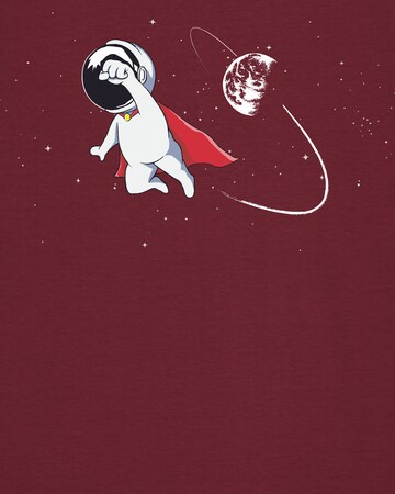 Maglietta ' Superastronaut ' di Watapparel in rosso
