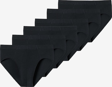 SCHIESSER Slipy – černá: přední strana