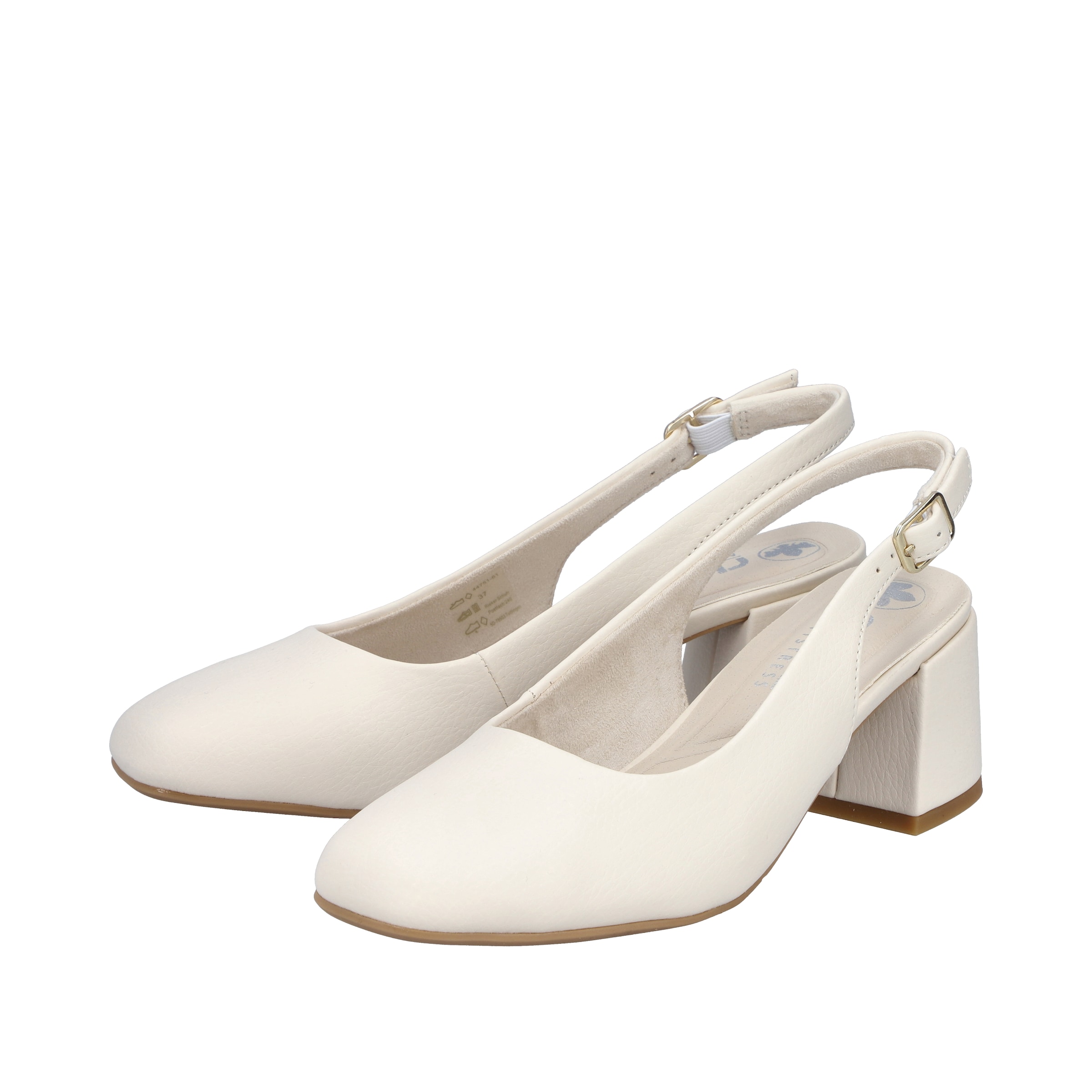 Rieker Slingback Pumps in Beige