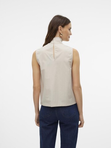 VERO MODA Bluse 'SOLONA' in Grau