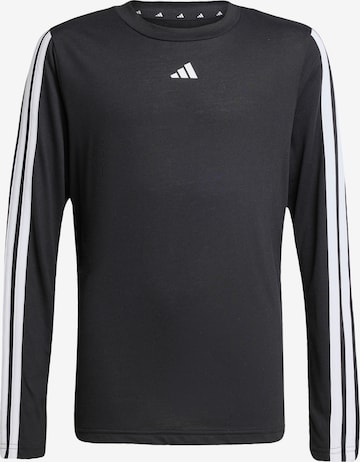 juoda ADIDAS SPORTSWEAR Sportiniai marškinėliai: priekis