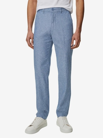 Marks & Spencer Regular Chino in Blauw: voorkant