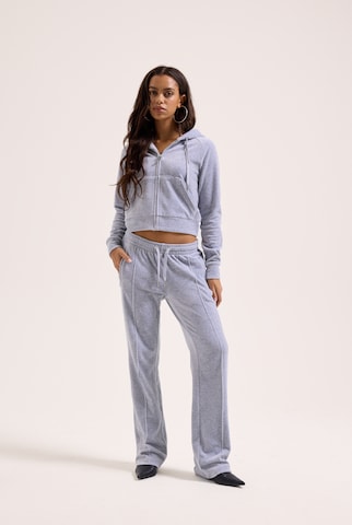 Juicy Couture Petite - regular Pantalón 'TINA' en gris: frente