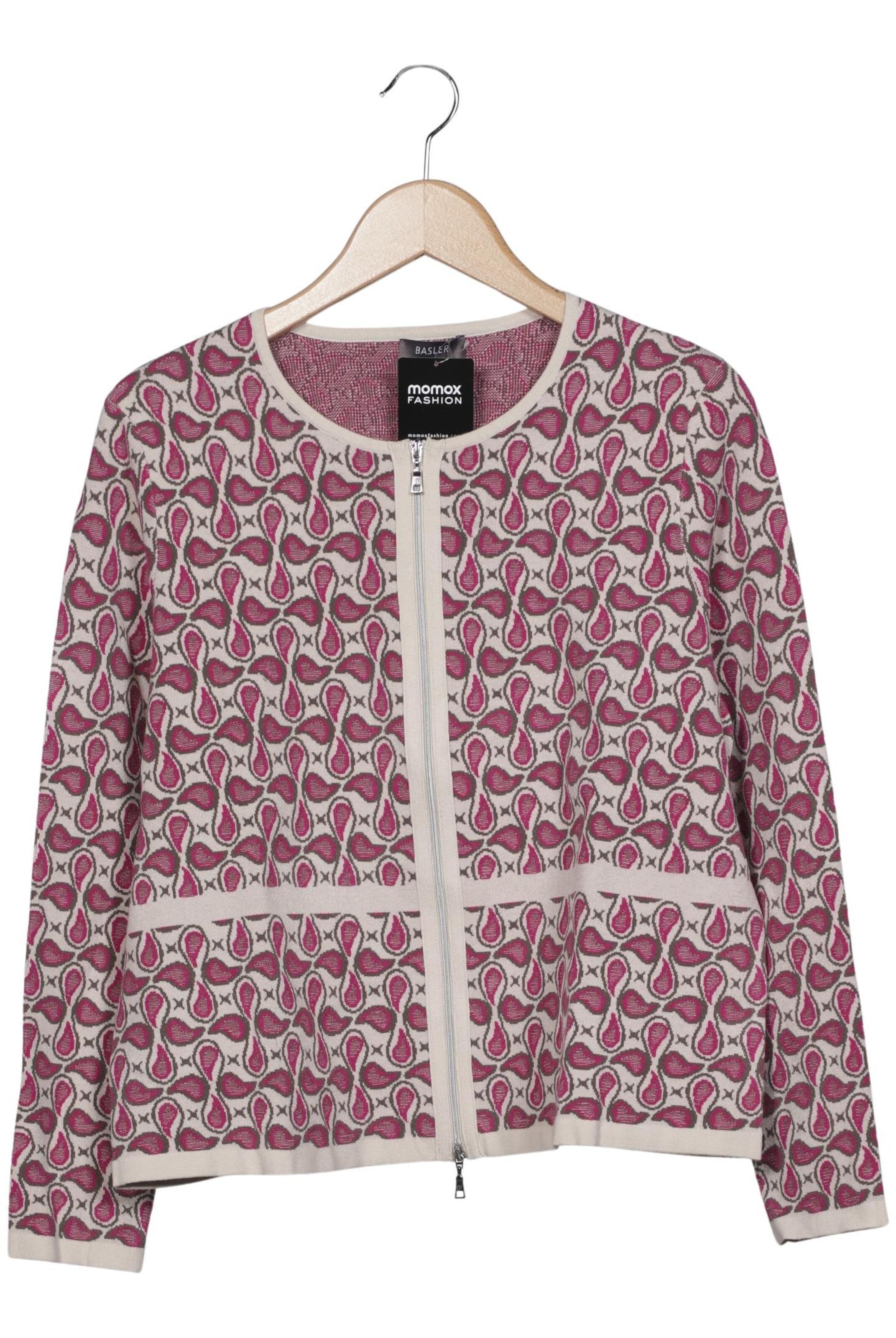 Basler Strickjacke 9XL in Pink: Vorderseite