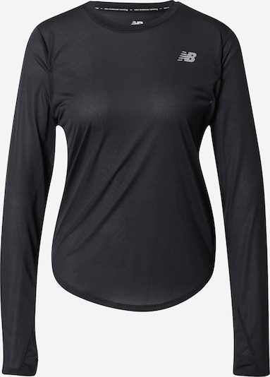 new balance Functioneel shirt 'Accelerate' in de kleur Zwart / Wit, Productweergave