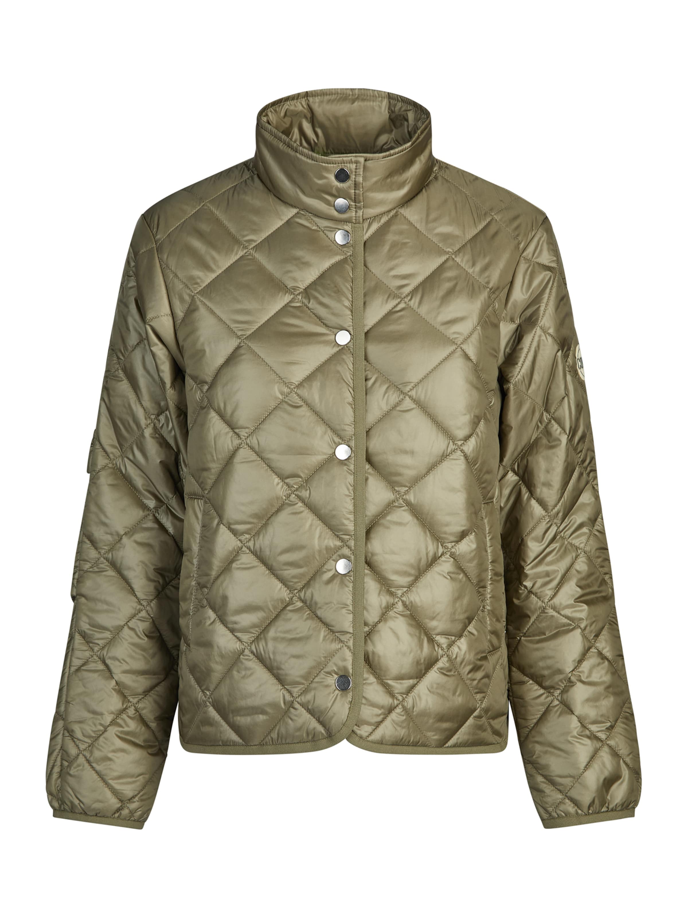 No. 1 Como Steppjacke  'Jacy' in Grün: Vorderseite