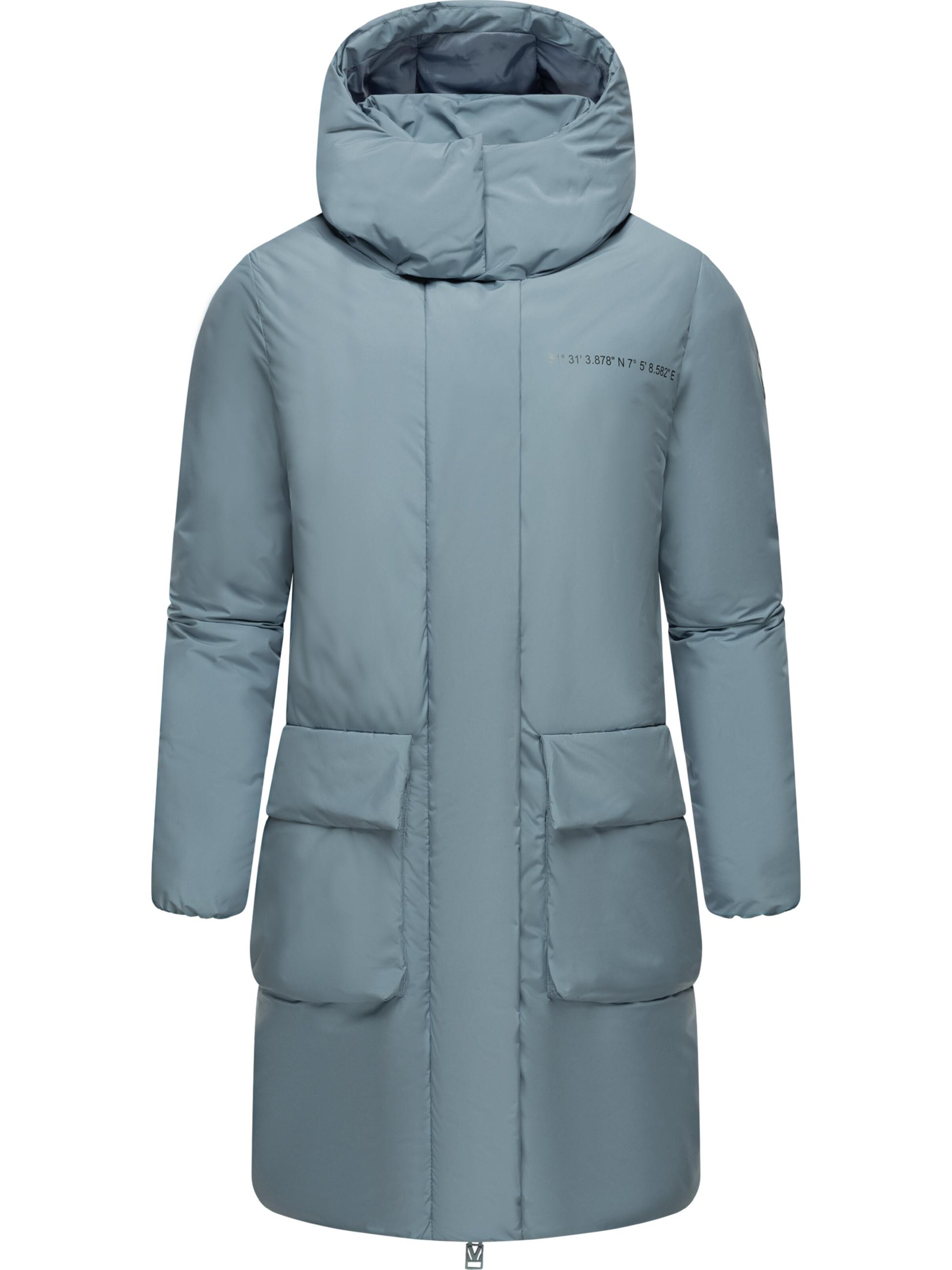 MARIKOO Vinterfrakke 'Nanami 16' i blå