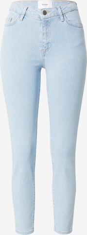 NÜMPH Slimfit Jeans 'SIDNEY' in Blauw: voorkant