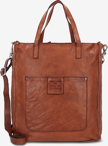 Cabas Campomaggi en marron : devant