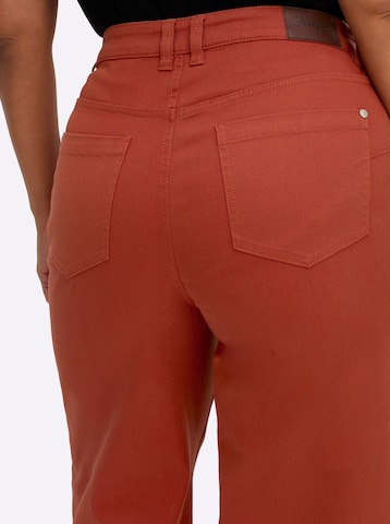 SHEEGO Широкий Джинсы 'Ella' в Красный