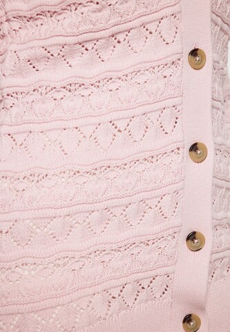Gaya Knit Cardigan in Pink