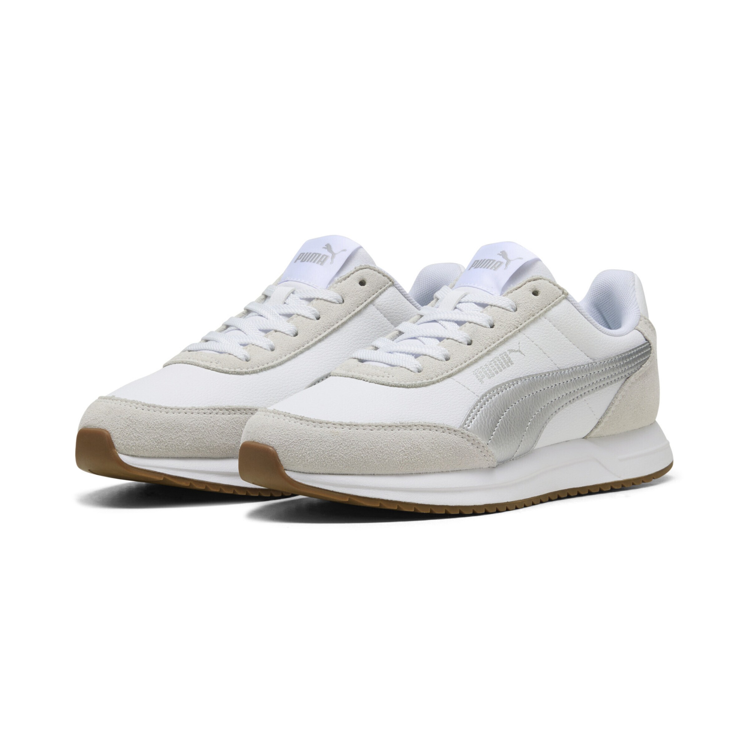 Baskets basses 'R78 Lightwind' PUMA en blanc
