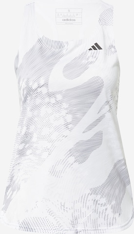 ADIDAS PERFORMANCE Sports top 'Adizero ' in White: front