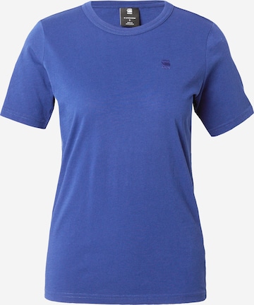 T-shirt 'Core' G-Star RAW en bleu : devant
