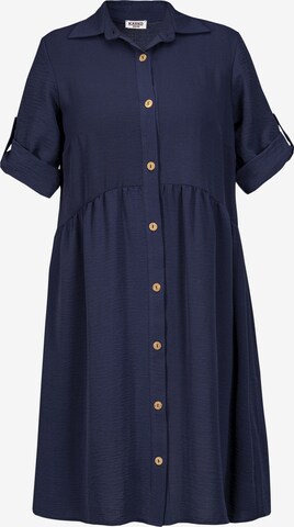 Robe-chemise 'ANKA' Karko en bleu : devant