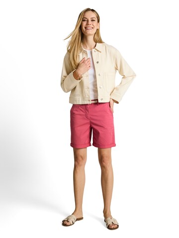 TOM TAILOR Regular Shorts in Rot