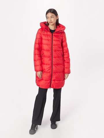 Manteau d’hiver ESPRIT en rouge : devant