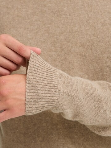 Casual Friday Sweater 'CF Karl' in Beige