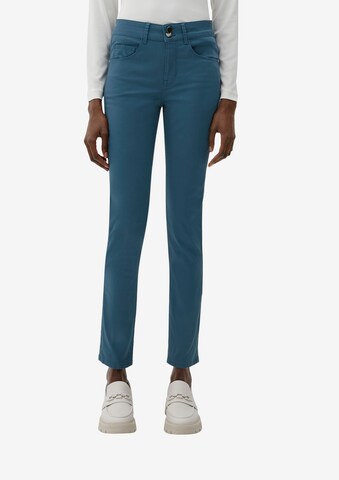 s.Oliver BLACK LABEL Skinny Jeans 'Sienna' in Blauw: voorkant