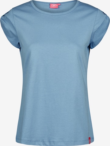 salzhaut Shirt 'Biike' in Blau: Vorderseite