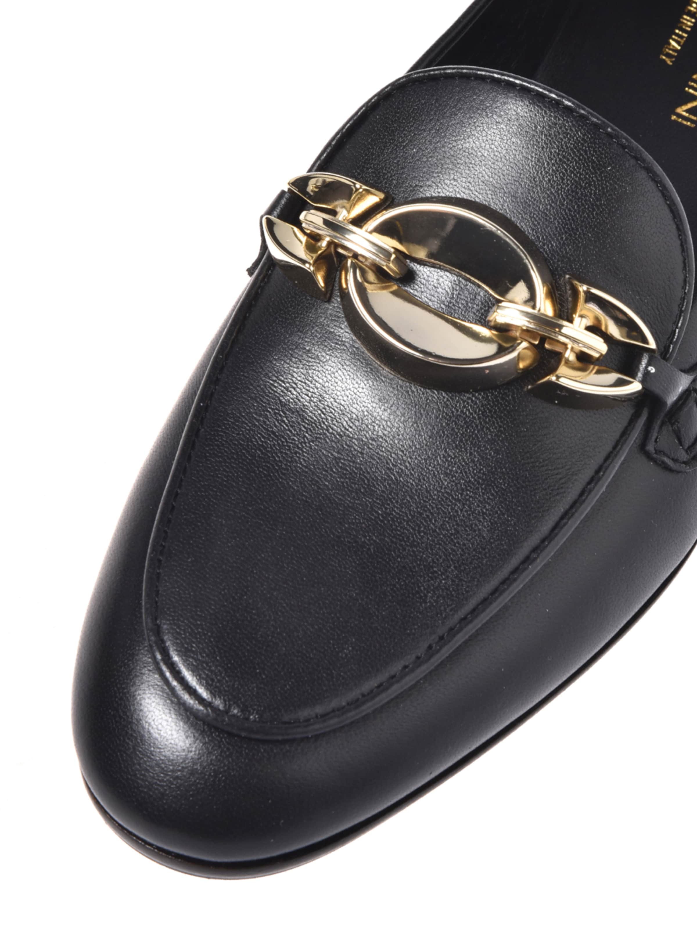 BALDININI Slipper in Schwarz